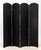 Victorian Style Ebonized Floor Screens, Pair For Sale - Image 9 of 10