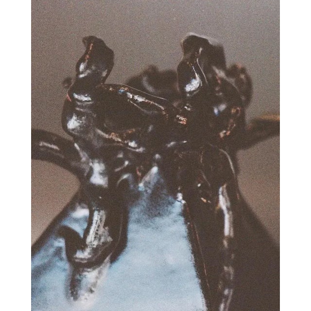 Here My Soul Sculpture in Glazed Ceramic by Lucile Rebeirot For Sale - Image 4 of 8