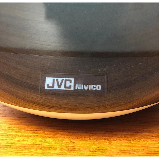 White Space Age NIVICO Television from JVC, Japan, 1970s For Sale - Image 8 of 12