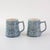 Vintage Dry Botanical Blue Mugs, 1970s, Set of 2 For Sale - Image 16 of 16