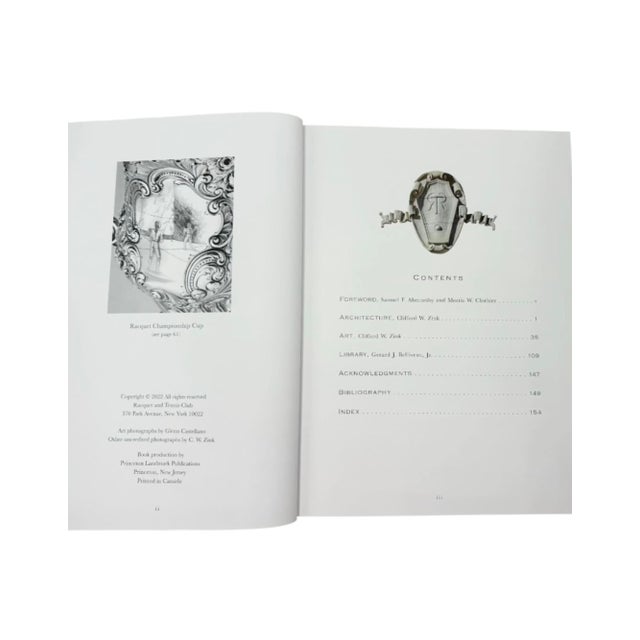 Racquet and Tennis Club: Architecture Art Library 2022 Book For Sale - Image 4 of 12