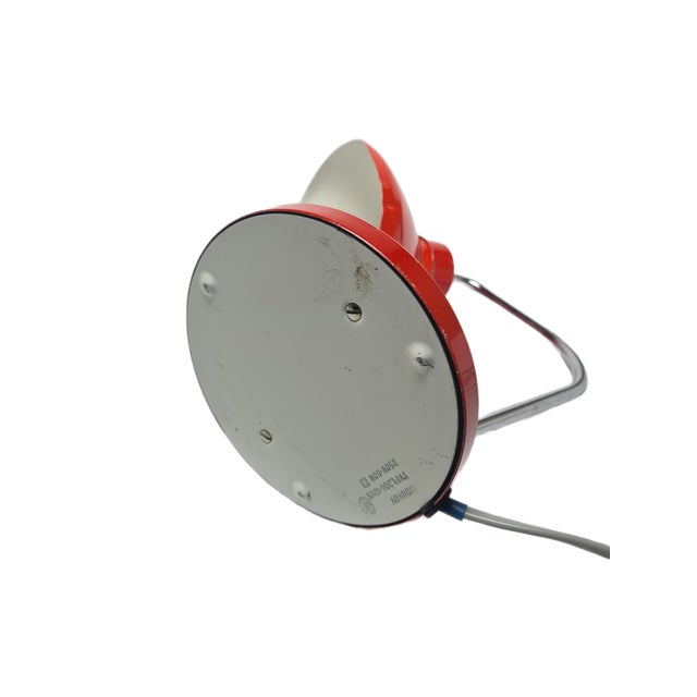 1960s Mid-Century Modern Desk Lamp from Lidokov, Former Czechoslovakia, 1970s For Sale - Image 5 of 6