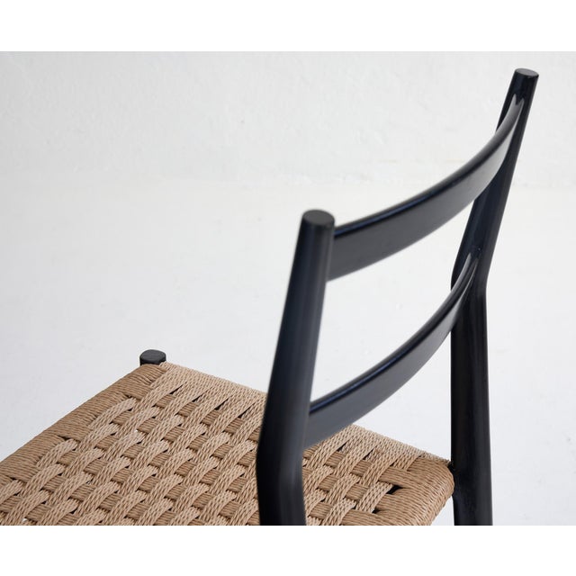 First Edition Leggera Chairs by Gio Ponti for Figli di Amedeo Cassina, 1951, Set of 4 For Sale - Image 9 of 11
