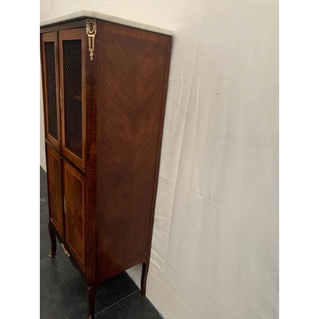 Napoleon III Cupboard with Cherry, Walnut, and Beech Veneers For Sale - Image 12 of 13