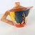 Vintage Art Deco Pottery Clarice Cliff Mma 1993 Autumn Trees Teapot Hand Painted For Sale In Baltimore - Image 6 of 12