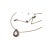 14K Yellow Gold Rutilated Quartz and Diamond Necklace. This gorgeous piece features one natural pear-shaped rutilated...