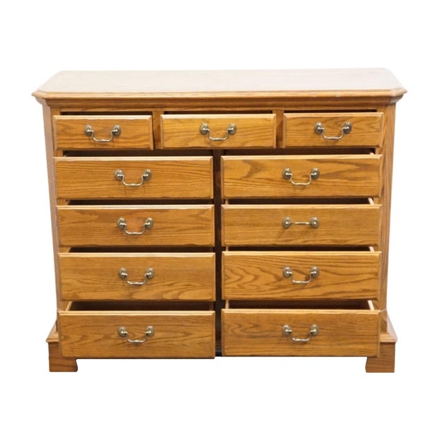 Thomasville Furniture Forecast Collection Solid Oak Contemporary 54" Buffet Cabinet 12221-110 For Sale In Kansas City - Image 6 of 15