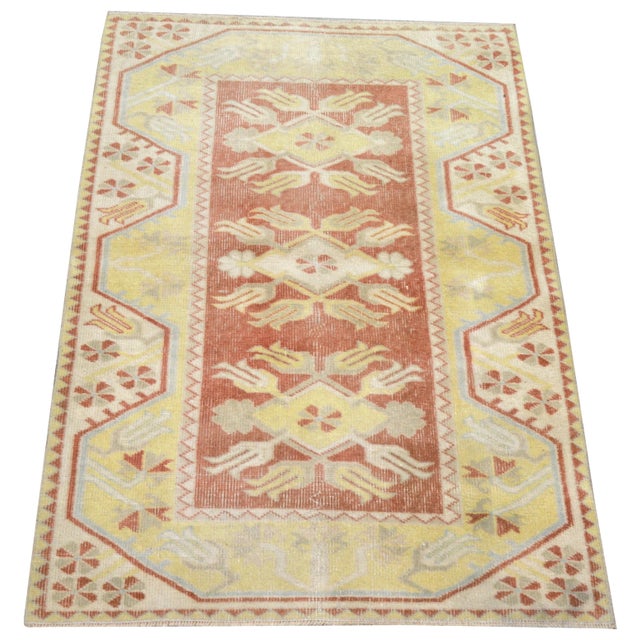 Hand-knotted with care using traditional rug-making techniques, this wool rug blends timeless craftsmanship with a modern...