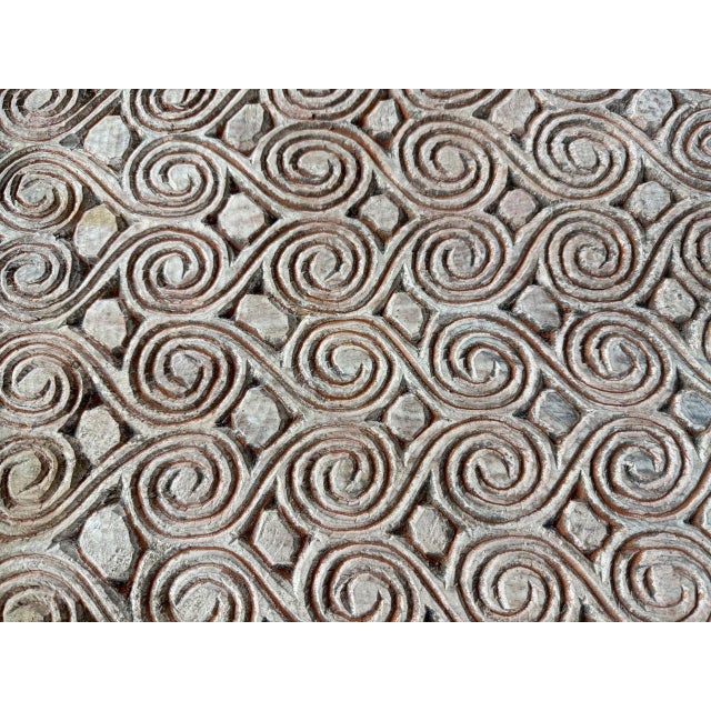 1960s Andrianna Shamaris Hand Carved Art Panel For Sale - Image 13 of 18