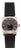 Vintage Rolex Cellini Danaos 18k Rose Gold Black Dial Ladies Quartz Watch For Sale