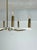 Vintage Brass Chandelier, 1960s For Sale - Image 6 of 9