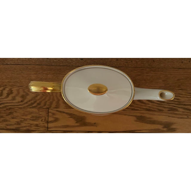 1990s 1990s Holiday by Lenox Coffee Pot, Discontinued For Sale - Image 5 of 6