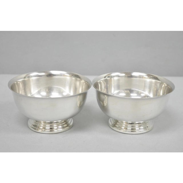 Vintage Sssc&bds Car Club Silver Plated Award Footed Nut Bowl Dish - a Pair For Sale - Image 13 of 14