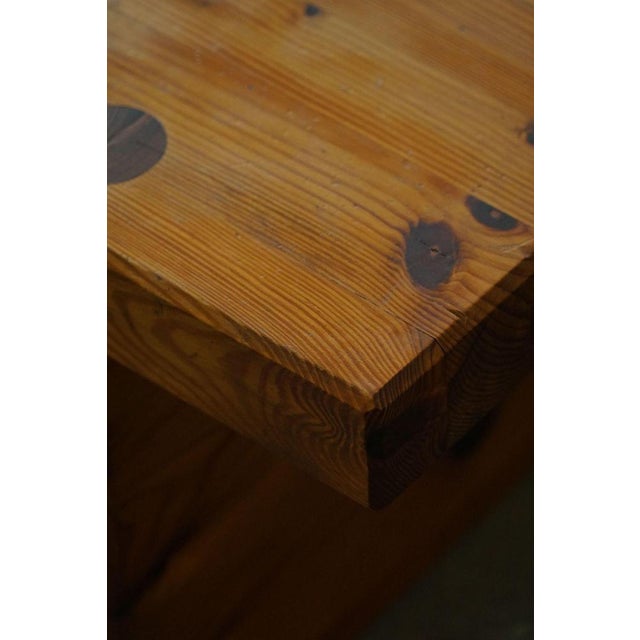 Mid-Century Swedish Sofa Table in Pine by Sven Larsson, 1960s For Sale - Image 17 of 18