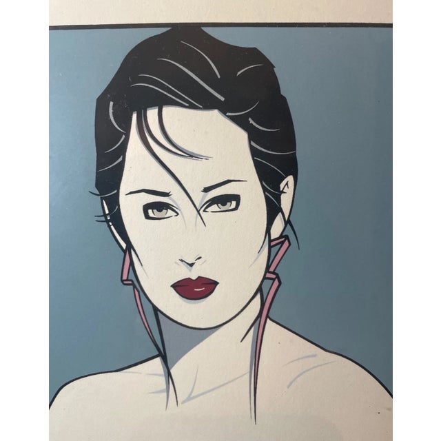 Up for sale is a wonderful vintage original Patrick Nagel Serigraph Silkscreen Print from the Playboy collection. It...