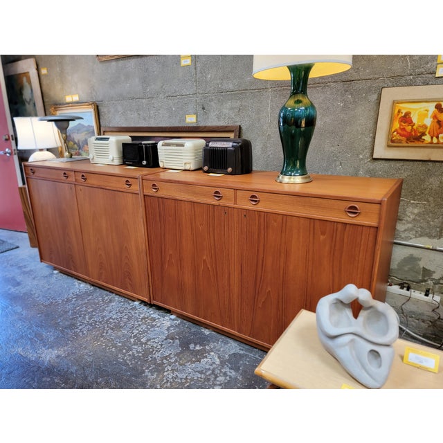 Scandinavian Modern Teak Credenza by Tage Olofsson - A Pair For Sale - Image 18 of 18
