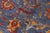 1990s Chic Ziegler Blue Rust Hand-Knotted Wool and Silk Rug - 9'2'' X 12'2'' For Sale - Image 5 of 8