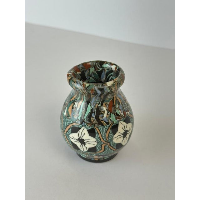 Terre Mêlée Mosaic Vase by Jean Gerbino for Vallauris, France, 1950s For Sale - Image 3 of 10