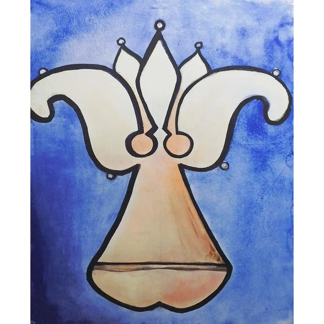 Salvador Dalí Salvador Dali "Lys" From the Anamorphoses Suite, Hand Signed Custom Framed For Sale - Image 4 of 6