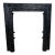 Late 19th Century Antique Cast Iron Surround - Ornate Victorian Era From New Orleans For Sale