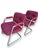 Metal 4 Mid Century Cantilevered Chairs For Sale - Image 7 of 10