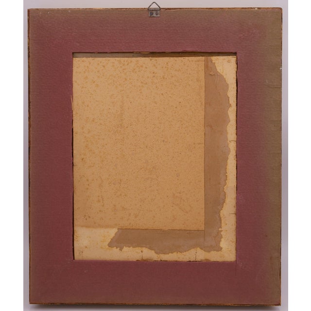 Hans Thoma, Stooped Man with Walking Stick and Cigarette, 1890s, Gouache For Sale - Image 5 of 7