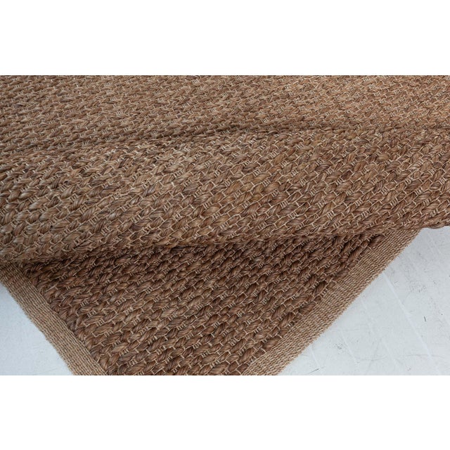 Early 21st Century Contemporary Brown Abaca Rug by Doris Leslie Blau For Sale - Image 5 of 8