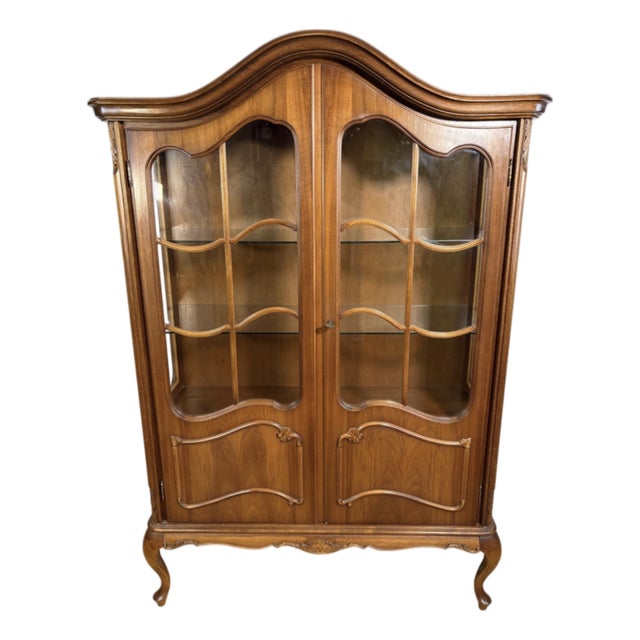 Classic Baroque Style Display Cabinet, 1940 For Sale