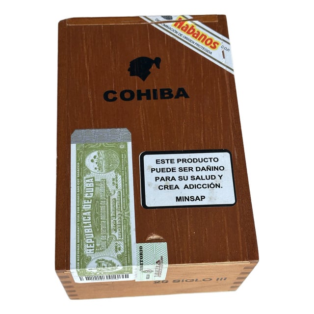 Cohiba Siglo III Empty Cigar Box For Sale