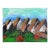 Boulder Flatirons Original Textured Landscape Painting by L. Romo, 2026 For Sale