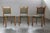 Mid-Century Modern Vintage Brutalist Danish Oak Dining Chairs by Henning Kjærnulf, 1960s, Set of 6 For Sale - Image 3 of 17