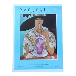 Vintage Poster Lithograph-Vogue-11" X 15"