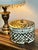 Maitland - Smith Maitland-Smith Tessellated Bone Lidded Box- Lattice Round Accent For Sale - Image 4 of 7
