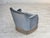 Blue Vintage Danish Lounge Chair in Furniture Velour and Beech Wood, 1960s For Sale - Image 8 of 18
