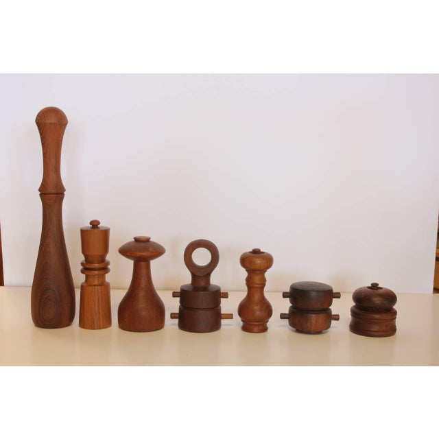 Quistgaard Danish Pepper Mills Set of 7 Chairish