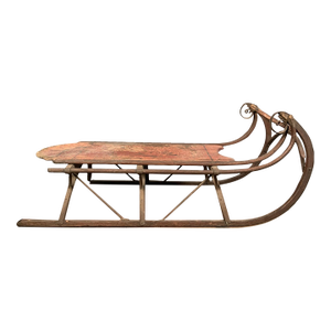 Antique Decorative Child’s Winter Snow Sled
