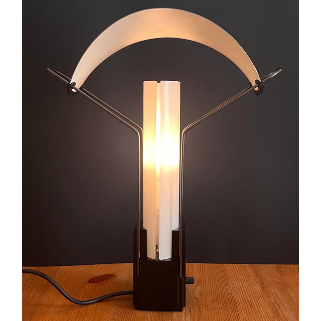 Postmodern Palio Table Lamp by Perry A. King & Santiago Miranda for Arteluce, 1980s For Sale - Image 3 of 13