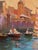 Oil Painting Evening at the Yacht Club Yuriy Suprunchuk For Sale - Image 4 of 12