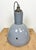 Bauhaus Industrial Grey Enamel Pendant Lamp, 1950s For Sale - Image 11 of 14