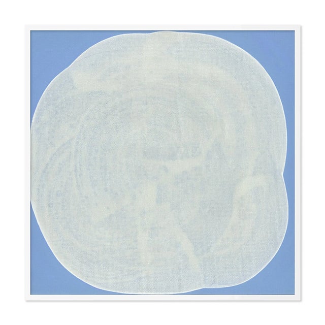 Contemporary Pearl by Jitka Anlaufova, Art Print in White Frame, Small For Sale - Image 3 of 3