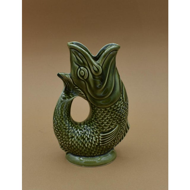 English Ceramic Fish Jug from Dartmouth, 1960s For Sale - Image 9 of 9