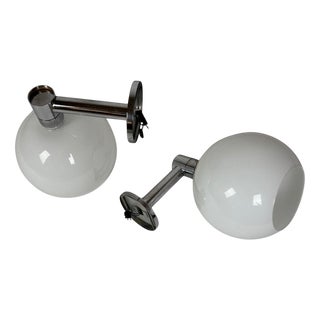 AM/AS Wall Lamps by Franco Albini for Sirrah, 1970s, Set of 2 For Sale