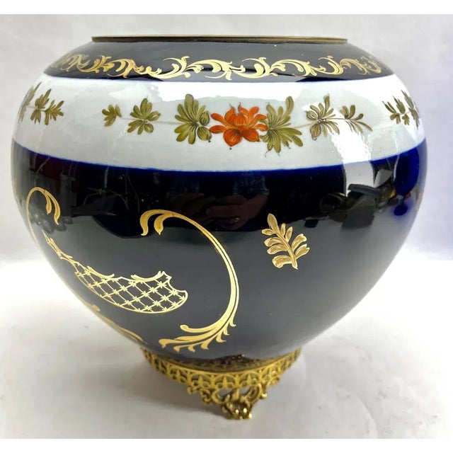 Art Nouveau Porcelian Vase, 1930 For Sale - Image 10 of 12