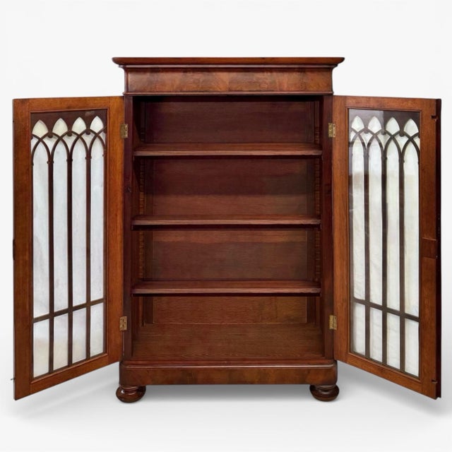 Mahogany Biedermeier Bookcase, Circa 1830 For Sale - Image 10 of 15