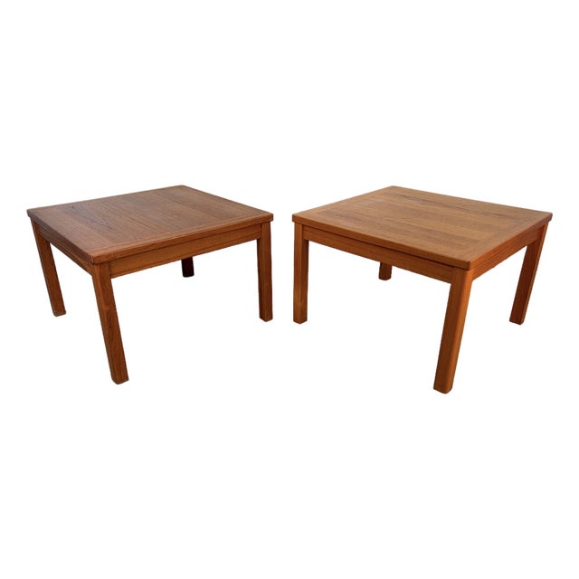 Danish Mid 20th Century Teak End Tables by Interform Collection For Sale