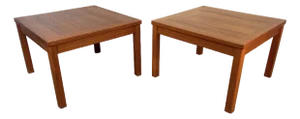 Danish Mid 20th Century Teak End Tables by Interform Collection