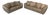 Late 20th Century Roche Bobois Contemporary Premium Leather Sofa & Loveseat Set - 2 Pieces For Sale