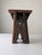 Brown Neo-Gothic French Monastic Oak Pedestal Stool with Openwork Trefoils, 1900s, 1890s For Sale - Image 8 of 14