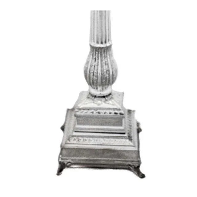 2020s Sterling Silver Menorah For Sale - Image 5 of 7