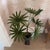 Vintage Hollywood Regency Palm Beach Metal Tole Palm Tree Planter For Sale - Image 12 of 12